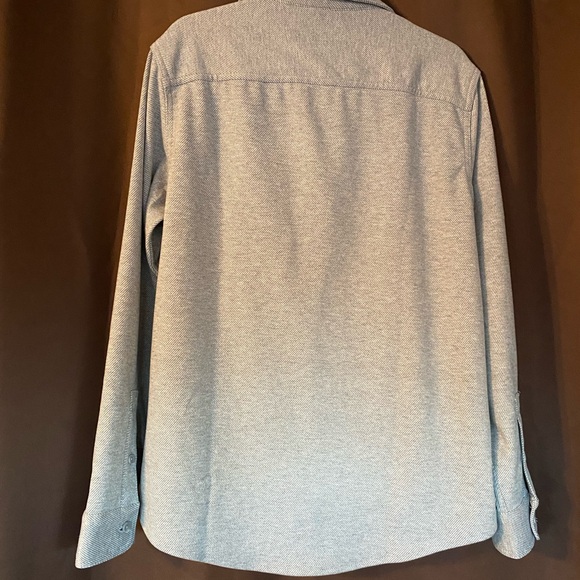 Wrangler Men's Flannel Gray Button Down Shirt - Picture 3 of 5